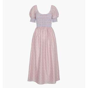 Hill House Home The Madeline Nap Dress - Pink Wentworth Leaf Size MPink Wentwort